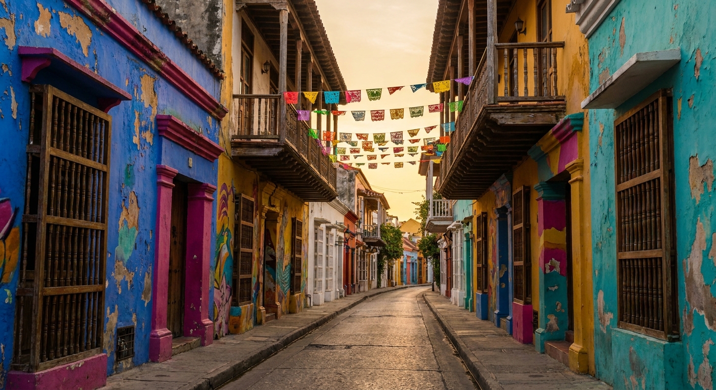 Getsemaní – Viertel in Cartagena